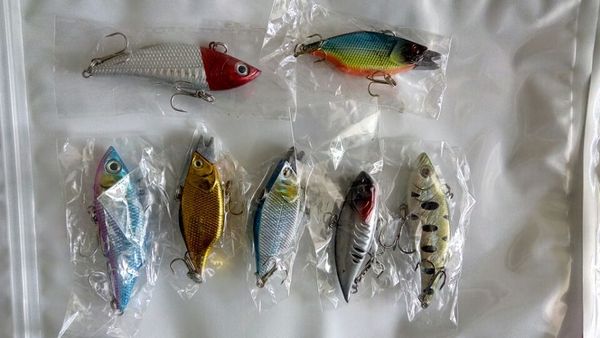 

7-10cm minow popper crank vib lure mix order