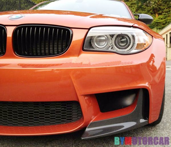 

стиль ар реальные углеродного волокна передний сплиттер e82 118ii 1м подходит для bmw b202