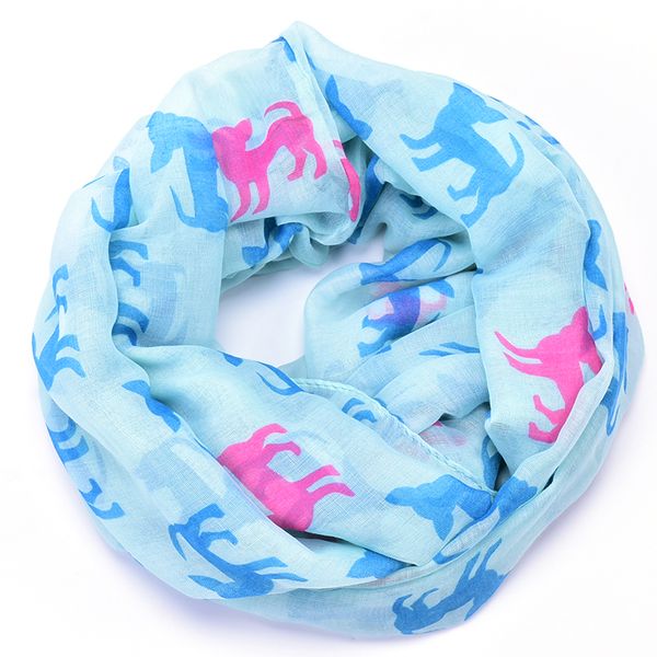 

wholesale-chihuahua scarf foulard women dog print bufandas mujer echarpes foulards femme winter animal infinity scarfs 2015 mujer poncho, Blue;gray