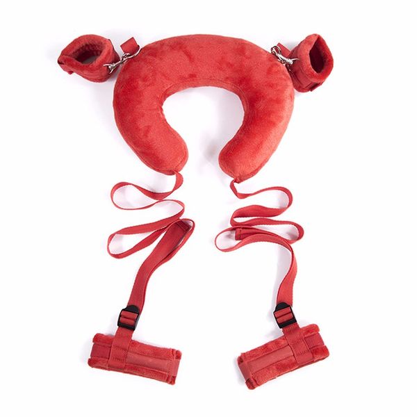 

for couples leg spreader straps with padded erotic bondage master harness neck pillow kinky toy tgfef