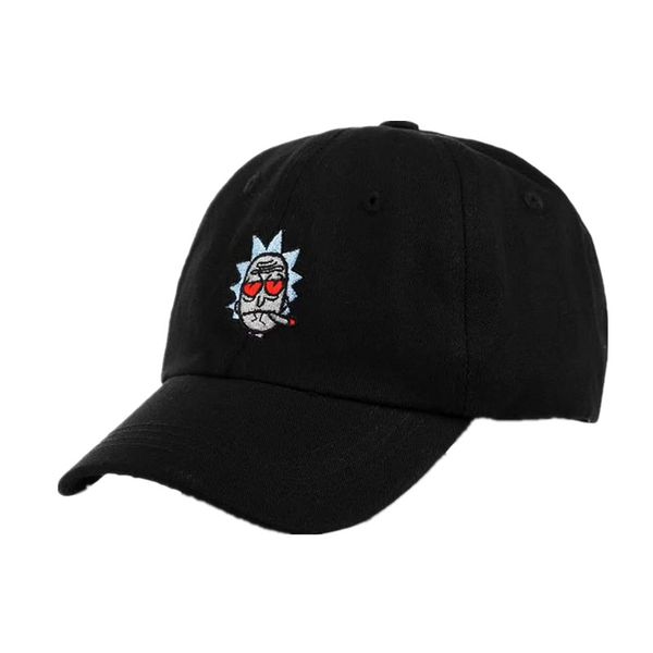 

Новая анимация США Рик шапки папа Hat Рик и Морти шляпы регулируемые Casquette высокое качество хлопок бейсболка кости Snapback