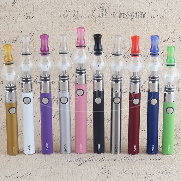 

evod ecig 650 glass wax 1100mah pen vaporizer cigarette ego electronic globe dabber batteries vapes dome 900 starter kit hpjwo