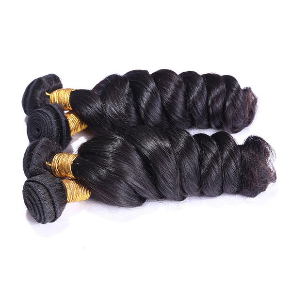 Indian Hair Loose Wave 3 Bundles Raw Indian Loose Hair Bundle