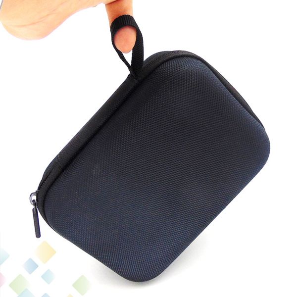 

Newest E Cigarette Carrying Case DIY E Cig Bag Case Tool Storage package Various Contain Mod RDA Bottle Batteries Black Pocket DHL Free