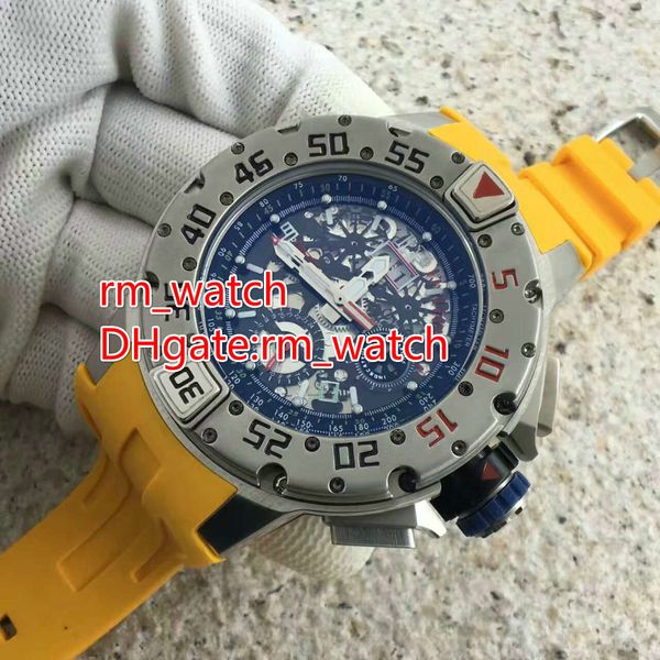

Sport men 039 wir t 032 watch grey ca e yellow rubber trap automatic weep watche for trong men luxury horologe