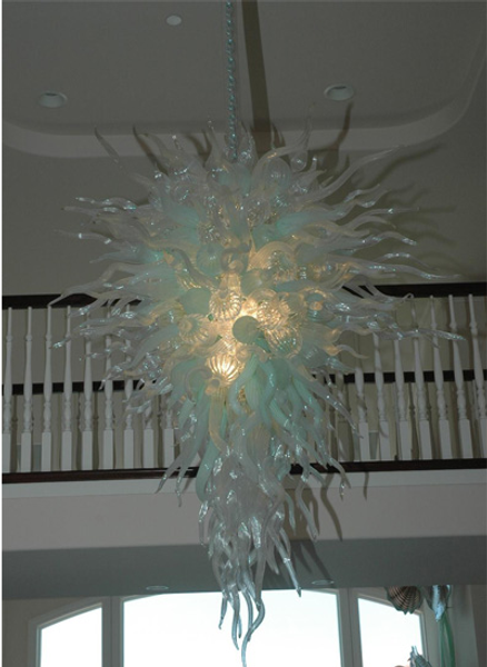 

wedding chandeliers wholesale graceful hanging glass wedding decoration 110v-240v led light source