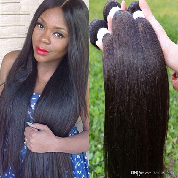 Unprocessed Brazillian Straight Hair Weave Super Cheap Brizilian
