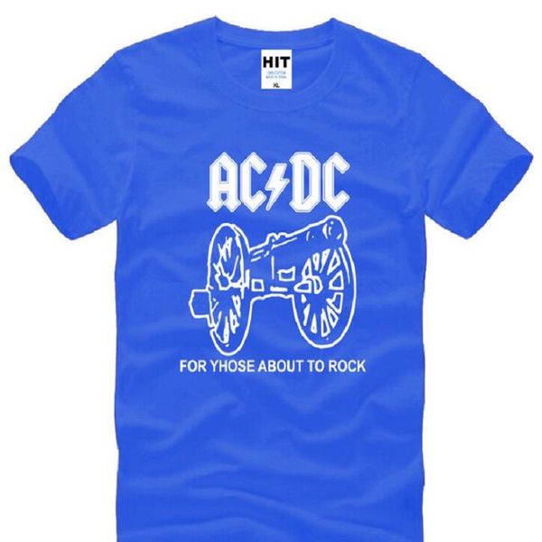 

new summer style acdc t shirts men cotton short sleeve acdc rock band man t-shirt fashion male rock roll hip hop tee shirt hot, White;black