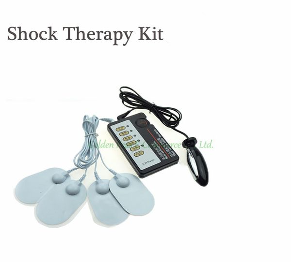 Spiele für Erwachsene E-Stimulation Nippel Klitoris Massage Pad Elektroschock Anal Butt Plug Erotik BDSM Sex Produkte Sexspielzeug für Paare q0511