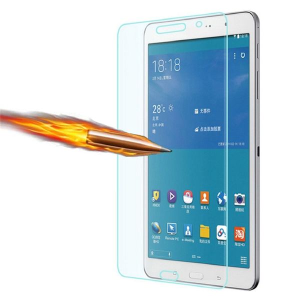 50 Stück explosionsgeschützte 9H 0,3 mm Displayschutzfolie aus gehärtetem Glas für Samsung Galaxy Tab Pro 8.4 T320 T321, kostenloses DHL