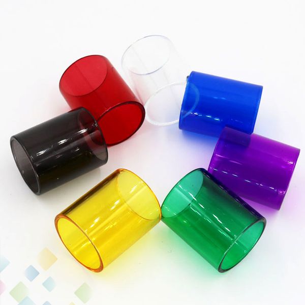 

High quality Cleito Tank Replacement Pyrex Glass Tube for Cleito Tank Atomizer Glass Tube Replacement Sleeve Tube Colorful DHL Free