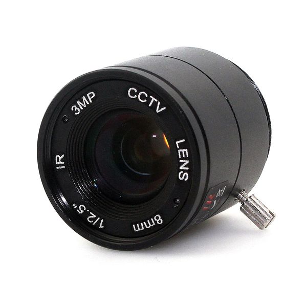

5pcs per lot 4mm/6mm/8mm/12mm/16mm f1.4 1/2.5'' 3mp cs lens for 720p/1080p cctv security camera