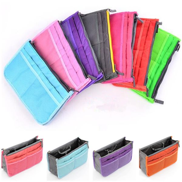 

universal tidy bag cosmetic bag organizer pouch tote sundry bag home storage bags travel makeup insert handbag ib091