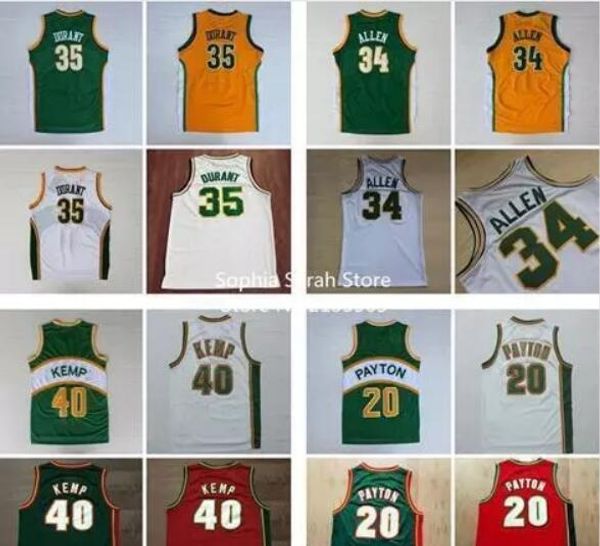 kevin durant white sonics jersey