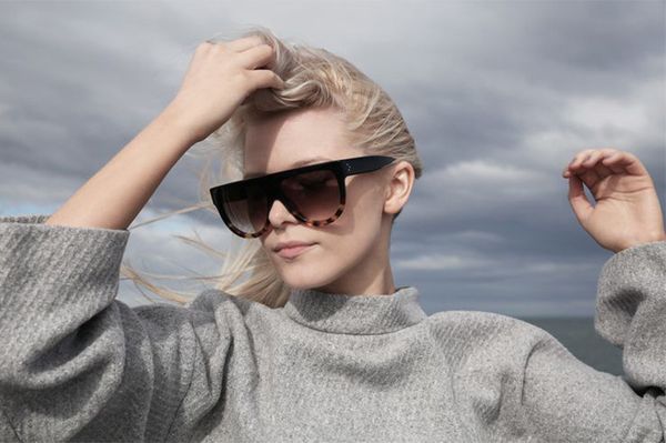 

ms 43 g 97055 european and american brand sunglasses rivet sunglasses the cat's eye double color men's glasses, White;black