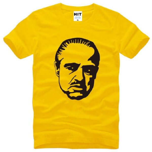 

summer style new the godfather mafia t shirts men printed t-shirt short sleeve cotton casual god father tees, White;black