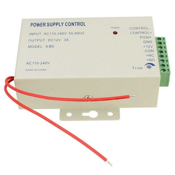 

1pcs power supply control switch door access control system dc 12v 3a / ac 110~240v