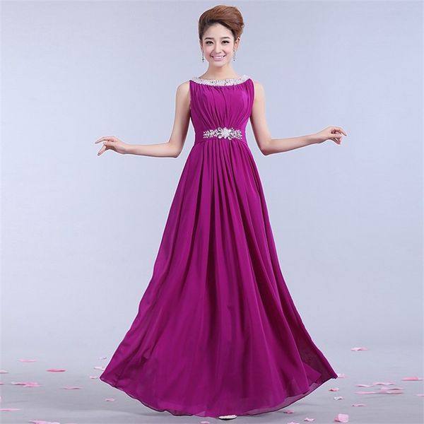 

2017 new arrival evening dresses elegant high neck chiffon bride gown ball prom party homecoming/graduation formal dress, Black;red