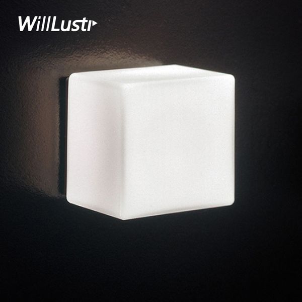 

willlustr itre cubi настенный светильник светильник ufficio stile современный дизайн свет отель ресторан дверь тщеславие крыльцо освещение н