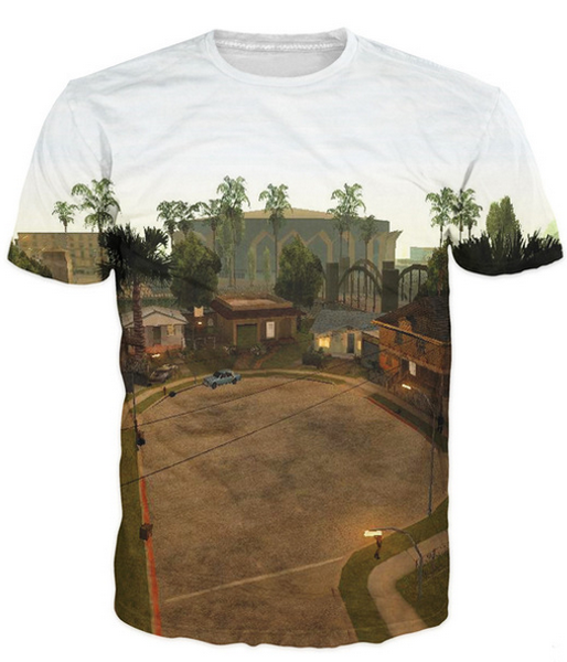 

Летний стиль Grand Theft Auto Grove Street футболка яркий Tee классический футболка мода одежда