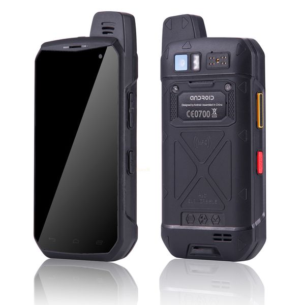 

4g lte walkie talkie phone uniwa b6000 octa core 4gb ram 64gb rom 5000mah nfc dual camera android 6.0 ip68 waterproof smartphone sale