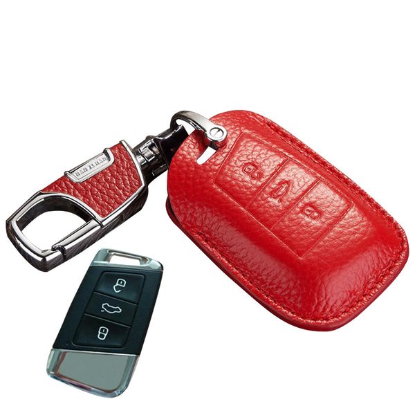 2021 Leather Key Fob Cover For Volkswagen Passat B8 2015 2016 Vw Passat Variant B8 Accessories 2017 Magotan Key Holder Case Key Cover From Coober 40 21 Dhgate Com