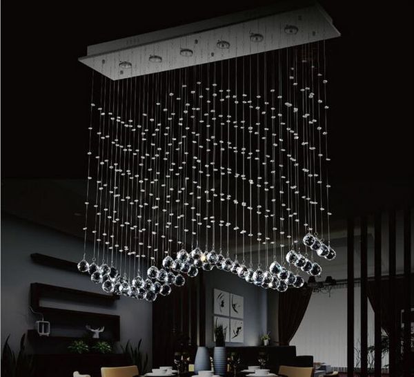 A wave chandelier looks like this