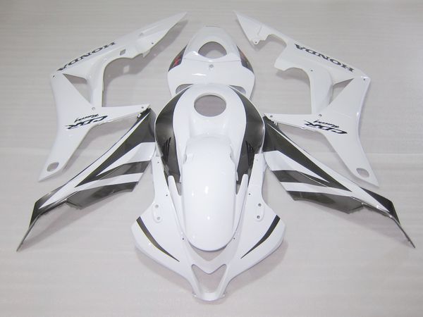

injection molding abs plastic fairing kit for honda cbr600rr 07 08 white black fairings set cbr600rr 2007 2008 ot28