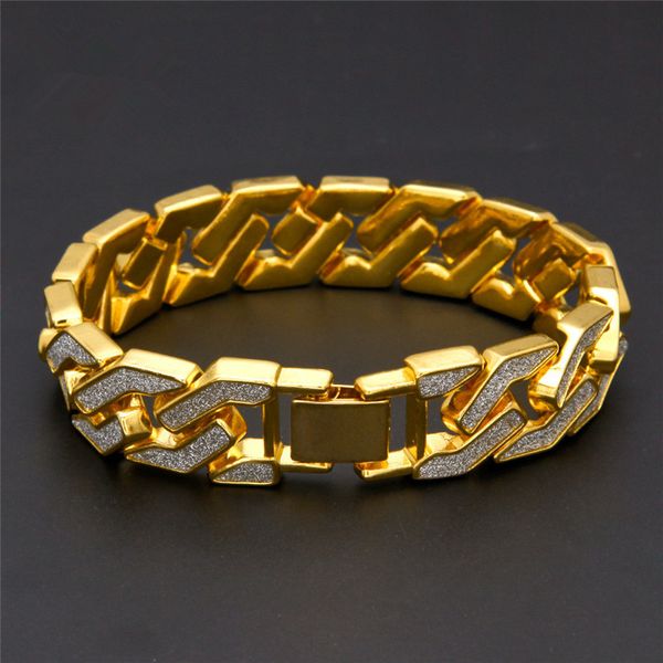 Neue Strass Coole Mode Männer Frauen Hip Hop Armband Pulver Stern Flash Pulver Geometrische Bling Bling Armband Männer