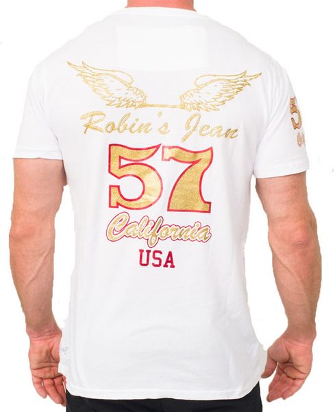 

Оптовая 2017 новый Робин футболка мужская Робин джинсы рубашки человек футболка Robi