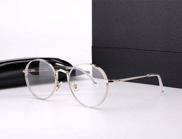 

optic vintage with eyeglasses titanium glasses frame gentle oculos round frame gm wholesale- grau de liberty prescription box tfbfc, White;black