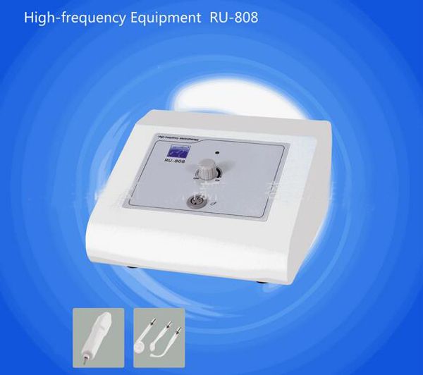 

ru 808 professional high frequency facial machine high frequency electro-therapy instrument hf equipment beauty equipment, Black;white