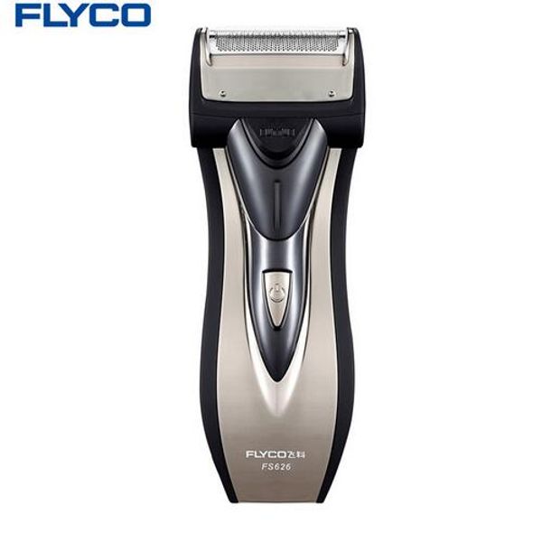 

flyco electric razor men's shaving machine global voltage single individual floating foil head with pop-up trimmer shaver fs626