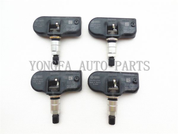 

new set of 4 tpms tire pressure monitoring sensor for audi volkswagen oem 1k0907275a