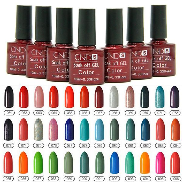 

10pcs/lot nail gel polish uv&led shining colorful 132 colors 7.5ml long lasting soak off varnish manicure