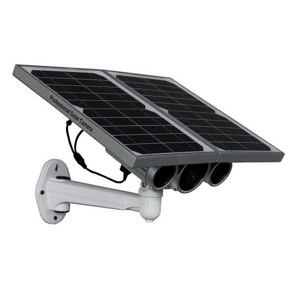 

new solar power wifi onvif ip camera with night vision & online remote monitoring by app & high power battery & solar panel