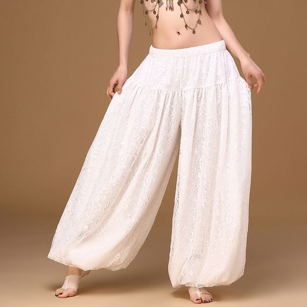 

modern ats tribal style belly dance clothes costume accessories women gypsy dance bloomers harem hollow pants, Black;red