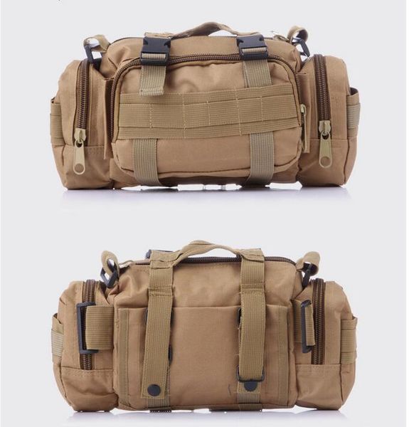 Tactical cintura embala Sacos de Desporto caminhadas mochilas de caminhadas ao ar livre pacotes malote da cintura correia running ciclismo Multi-função bolsa de cintura