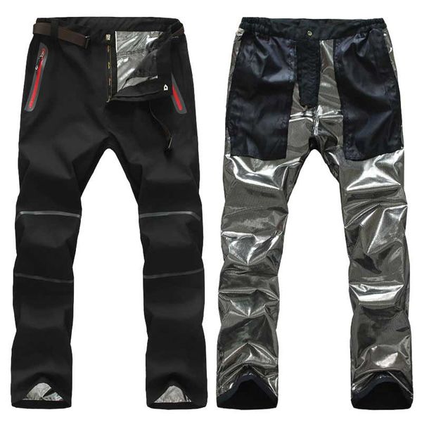 

professional outdoor keep warm pants men,skiing camping hiking trekking hunting fishing pants,warmth waterproof windproof trousers male, Black;green