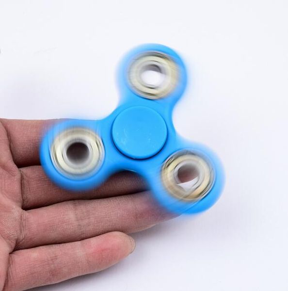 

2017 toy edc hand spinner fidget toy good choice for decompression anxiety finger toys for killing time 6 colors dhl