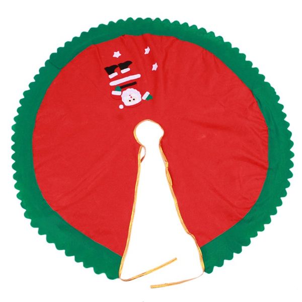 

90cm fashion christmas tree skirts santa claus tree skirt xmas decoration merry christmas supplies decoration
