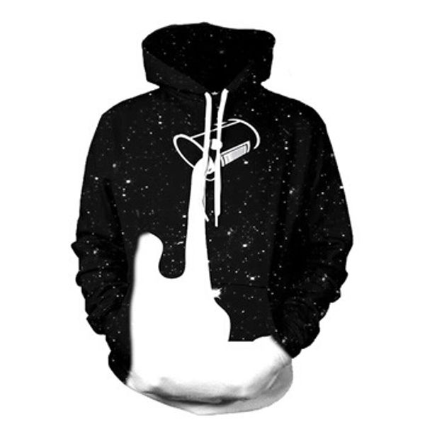 

wholesale- 2017 new anime sweatshirts with hoody cool fashion casual women men long sleeve hoodies 22, Black