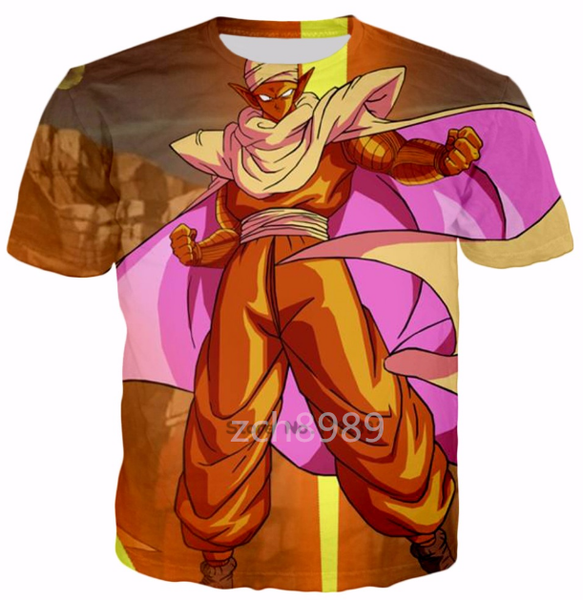 

новые моды для мужчин / женщин аниме dragon ball z летний стиль смешно унисекс 3d печати повседневная футболка s - - - 5xl aa634, White;black