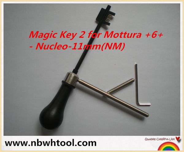

2019 FREE SHIPPING BEST QUALTIY NEW PRODUCT Magic Key 2 for Mottura +6+ - Nucleo- 11 mm(NM) master key decoder locksmith tools