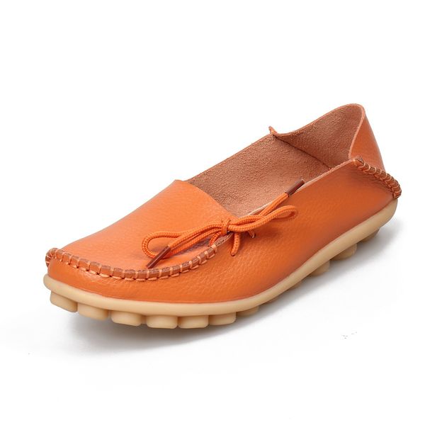 

Hot Sale Moccasins Women Soft Leisure Flats Female Driving Shoes Loafers Mother Casual Shoe Fashion Woman Genuine Leather Shoes &09, Multi