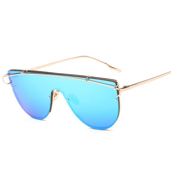 

korea beyond men sun shades frame women brand sunglasses new wholesale- big star sports mirror steampunk glasses oversized oculos emhuv, White;black