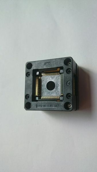 

гнездо otq испытания enplas qfp80pin ic-80-0.65-05 0.65 ожог тангажа mm в гнезде