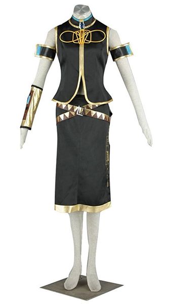 

vocaloid megurine luka women's cosplay costume, Black