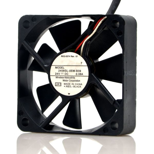 

nmb 2406gl-05w-b39 6015 24v 6cm 0.08a dual ball bearing inverter axial cooling fan