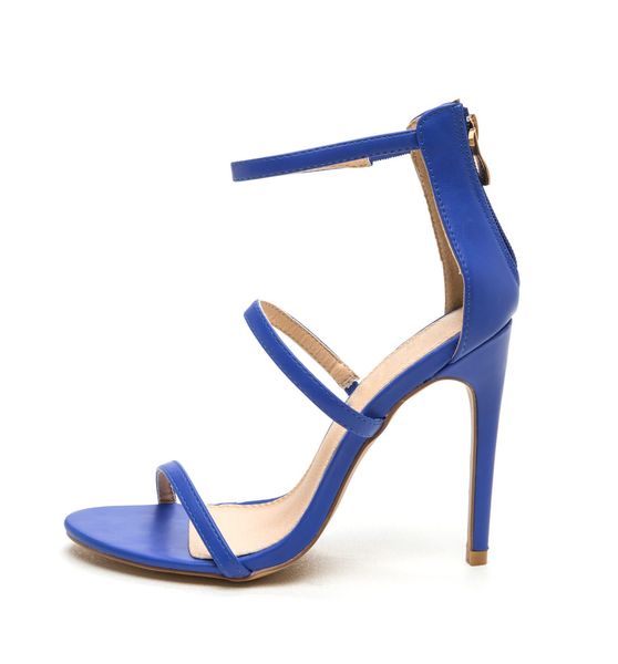 

zandina women's handmade fashion shoes cut-out slingback open-toe summer 10cm high heel party prom sandals cobal, Black